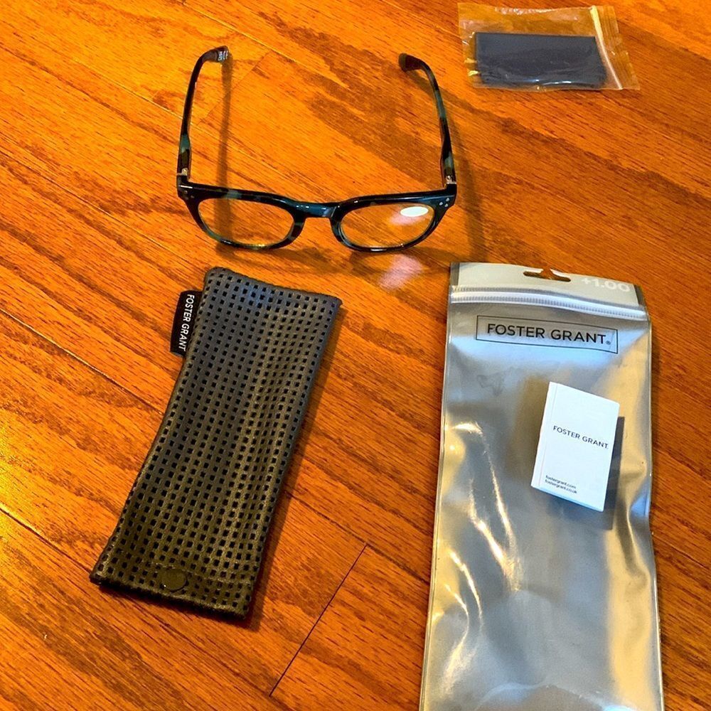 Foster Grant +100 reading glasses NEW unisex
